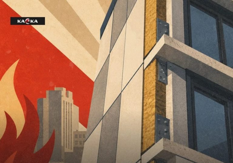Как предотвратить распространение пожара по фасаду здания? (конструктивные решения)